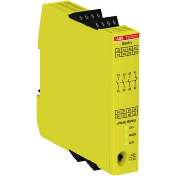 Relé ABB Sentry TSR20M VAC/VDC ochranné relé, 85 V, (š x v x h) 22.5 x 120 x 120 mm, 2TLA010061R0100, 1 ks