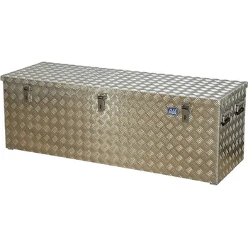 Alutec 41375 box z rýhovaného hliníkového plechu hliník (d x š x v) 1522 x 525 x 520 mm