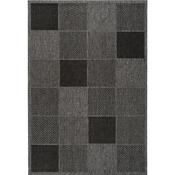 Koberec LALEE Koberec buklák SUNSET 605 stříbrný 80 x 150 cm