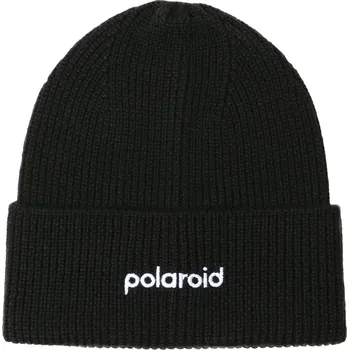 Čepice Polaroid Beanie Black (čepice)