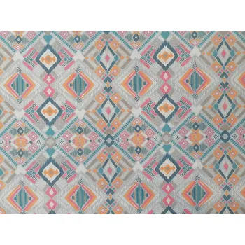 BYTEMA Dekorační látka Kosočtverce Zoya šíře 140 cm