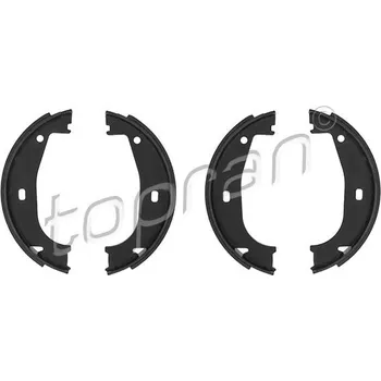 Brzdová čelist Sada brzdových čelistí, parkovací brzda, , 34411160729, 34411160924, 34416761289, TOPRAN, 500 973