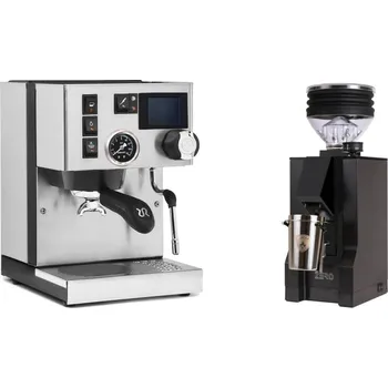 Kávovar Rancilio Silvia BC PID + Eureka Mignon Zero, BL black