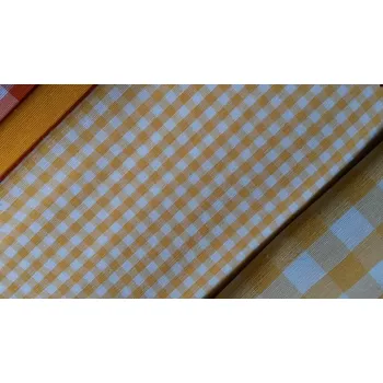 BYTEMA Dekorační látka IBIZA žlutá šíře 140 cm