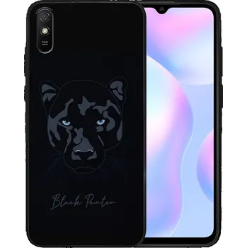 Selfie tyč VSECHNONAMOBIL 41972 MY ART Silikonový obal Xiaomi Redmi 9A/9AT PANTHER (045)