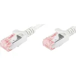 Digitus DK-1624-100S RJ45 síťové kabely, propojovací kabely CAT 6 U/FTP 10.00 m šedá stíněný, bez halogenů, dvoužilový s