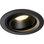 BIG WHITE NUMINOS MOVE DL L vnitřní LED zápustné stropní svítidlo černá/černá 3000 K 40° otočné a výkyvné 1003652