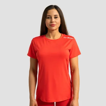 Dámské tričko GymBeam Dámské sportovní tričko Limitless Hot Red XXL