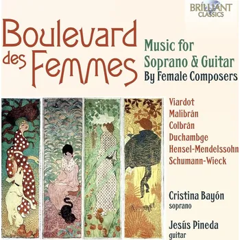 Zahraniční hudba Music for Soprano & Guitar, by 19th Century Female Composers (CD) (Cristina Bayon Alvarez, Jesus Pineda)