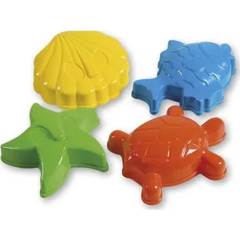 Hračka na písek Androni Tvořítka na písek 4 kusy - mořský svět
