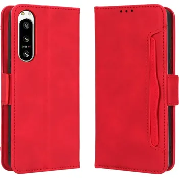 Příslušenství pro tablet VSECHNONAMOBIL 53364 SLOT Peněženkový obal pro Sony Xperia 5 IV červený