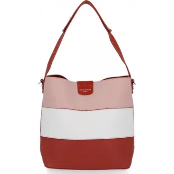 Kabelka Dámská kabelka univerzální David Jones cihlová 6525-1