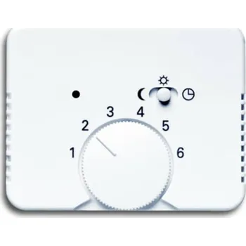 vypínač Busch-Jaeger kryt regulátor teploty Alpha Nea, Alpha exclusiv bílá, dopravní bílá 2CKA001710A3561 1 ks