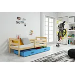 Nábytek PEGAS s.r.o. Postel Norbert 90x200 borovice/modrá