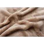 Svitap Prostěradlo mikroflanel čokoládové Rozměr: 180x200x20 cm