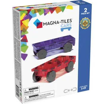 ostatní stavebnice Magna-Tiles Magna Tiles - Základ pro auta (fialová/červená)