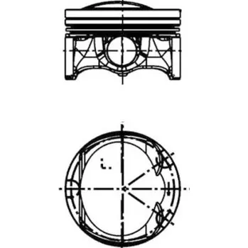 Motor automobilu Kolbenschmidt pist komp. STD