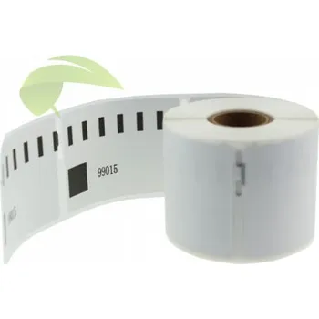 Kotouček do pokladny a tiskárny štítků TONERSYP etikety pro DYMO 99015, 54 x 70mm, 320ks, bílé