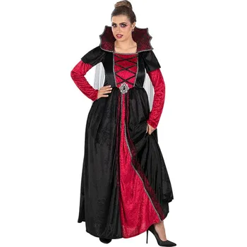 Karnevalový kostým Funiglobal - Deluxe kostým upírka pro ženy - S