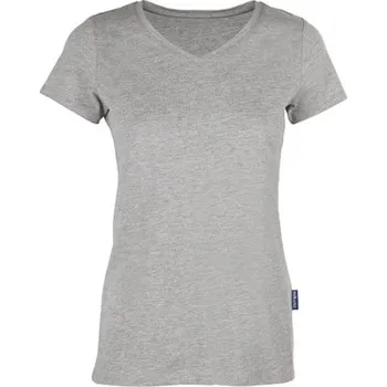 Dámské tričko Hrm Dámské triko z organické bavlny HRM202 Grey Melange S