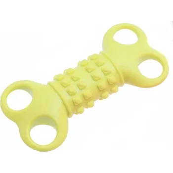 Hračka pro psa Žvýkací kost - zelenožlutá