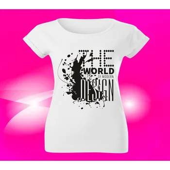 Dámské tričko Dámské tričko The world of modern design XL (The world of modern design)