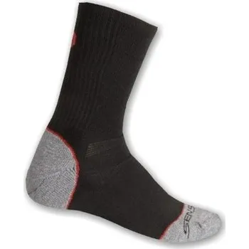 Pánské termo ponožky Ponožky Sensor Hiking Bambus černá/červená S
