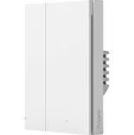 Aqara bezdrátový nástěnný spínač WS-EUK04 bílá Apple HomeKit