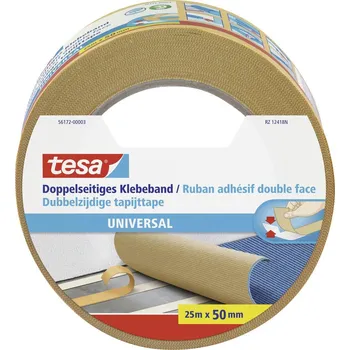 tesa UNIVERSAL 56172-00003-11 oboustranná lepicí páska bílá (d x š) 25 m x 50 mm 1 ks