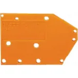 Koncová destička oranžová WAGO 742-600 Množství: 300 ks