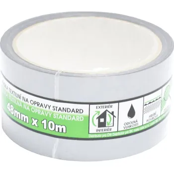 Mako Color Standard páska textilní na opravy 48 mm x 10 m stříbrná