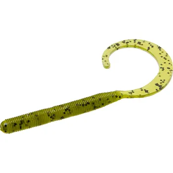 Umělá nástraha ZOOM Červ na rybolov na nástrahu Curly Tail Watermelon Seed