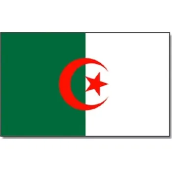 Vlajka Alžírsko 30 x 45 cm na tyčce