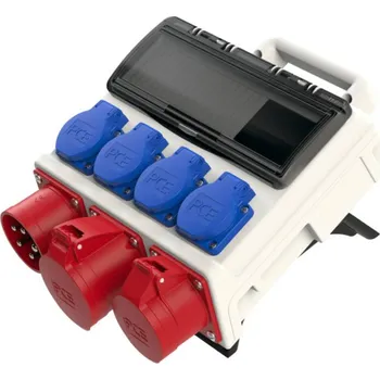 Elektrická zásuvka PCE CEE rozbočovací zásuvka Horn 32 A 9004012 400 V 32 A