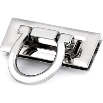 Kabelka Zapínání na kabelku 17x45 mm - nikl