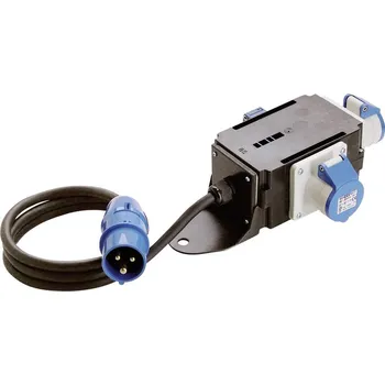 Elektrická zásuvka AS Schwabe CEE rozbočovací zásuvka Mixo Ems 60496 230 V 16 A