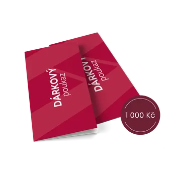 Tělový krém Elektronický dárkový voucher 1000 Kč