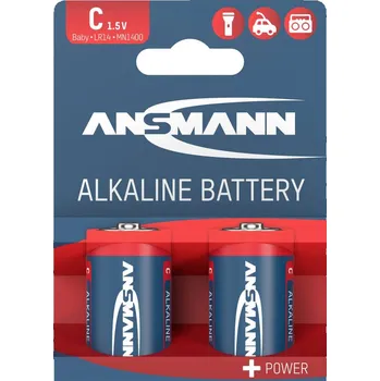 RC náhradní díl Ansmann LR14 Red-Line baterie malé mono C alkalicko-manganová 1.5 V 2 ks