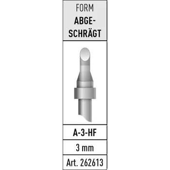 Pájecí hrot Stannol A-3-HF pájecí hrot zkosený Obsah 1 ks