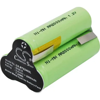 CS Cameron Sino akumulátor do holícího strojku Náhrada za originální akumulátor SHB16 Babyliss, Remington, Scherna 3.6 V