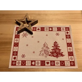 prostírání BYTEMA Prostírání Vánoční STROMEK 32 x 45 cm