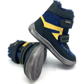 Chlapecká zimní obuv Protetika Rodrigo Navy 22, Vnitřní délka boty: 13,9 cm, Vnitřní šířka boty: 6,3 cm