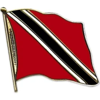 Odznak (pins) 20mm vlajka Trinidad a Tobago - barevný