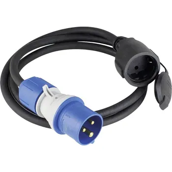 AS Schwabe 61408 Adaptérový CEE kabel, 16 A, 3pólový, 230 V, 1 ks