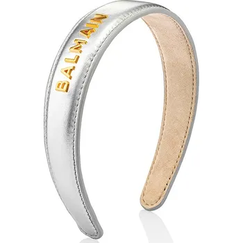 Módní doplněk Balmain Limited Edition Headband Silver