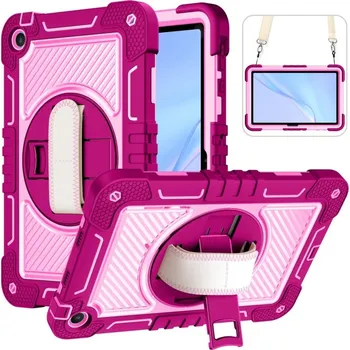 Pouzdro na tablet VSECHNONAMOBIL 59289 SOLID Odolný kryt pro Huawei MatePad SE tmavě růžový