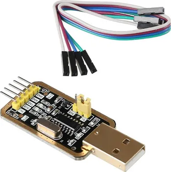 Elektrická zásuvka Joy-it sbc-ttl Jumper kabely Raspberry Pi® [1x USB 2.0 zástrčka A - 4x zásuvka drátového můstku] 20.00 cm
