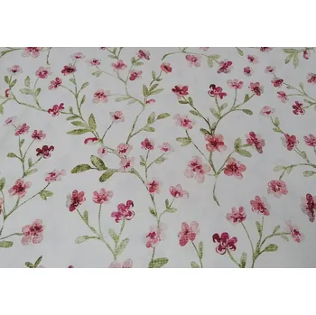 BYTEMA Dekorační látka SAKURA RŮŽOVÁ šíře 140 cm