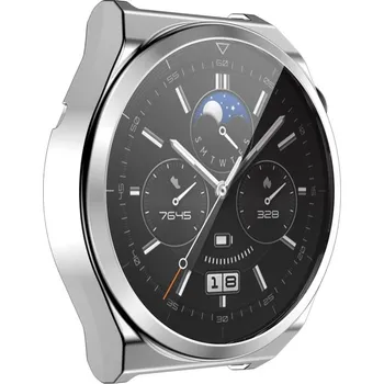 VSECHNONAMOBIL 44440 TPU FULL BODY Ochranný kryt Huawei Watch GT 3 Pro 43mm strieborný