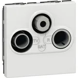 Legrand TV, SAT zásuvka Mosaic bílá 078786 1 ks